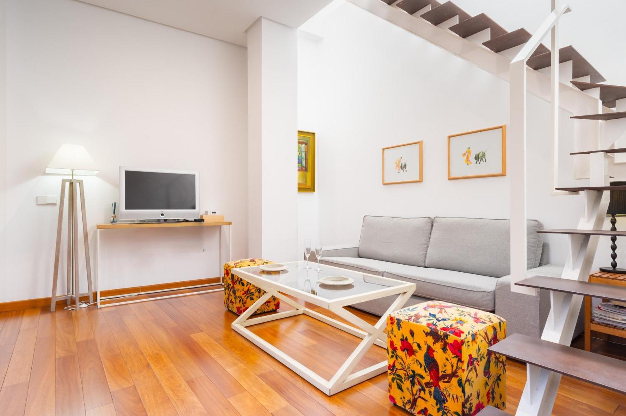 Appartement Attic With Terrace- 1Bd 1Bth- Corral Del Rey à Séville Extérieur photo